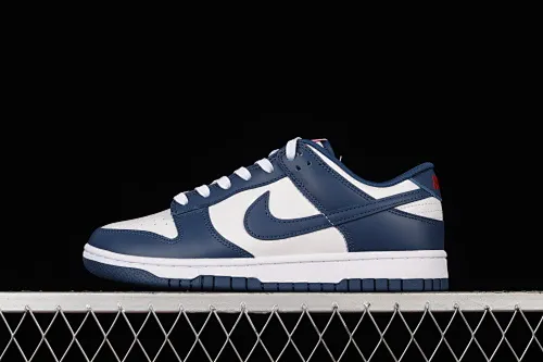 All Categories Nk SB Dunk Series Nk SB Dunk Low Low-top sneakers Pure original version Nk Dunk Low "Valerian Blue" White Navy SB low-top sports and leisure sneakers DD1391-400